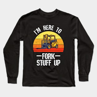 Forklift Certified Long Sleeve T-Shirt